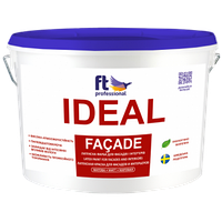 Атмосферостійка фарба для фасаду FT Professional IDEAL FACADE білий Base A 10 л