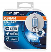 Автомобільні лампи "OSRAM" (HB4) (Cool Blue intense)(4200K)(+20%)(12V)(51W)