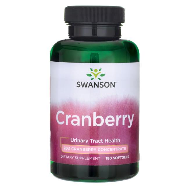 Здоров'я сечового міхура і нирок - журавлина в капсулах (Cranberry), 180 капсул