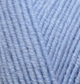 Пряжа для в'язання Ализе Лана голд 40 св блакитний