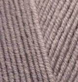 Пряжа для в'язання Ализе Лана голд 584 кава з молоком