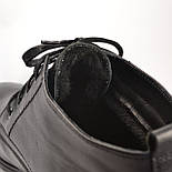 Великий розмір шкіряні зимові чоловічі черевики чорні Rosso Avangard BS Bonmarito Classical Model Black, фото 8