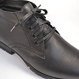 Великий розмір шкіряні зимові чоловічі черевики чорні Rosso Avangard BS Bonmarito Classical Model Black, фото 9