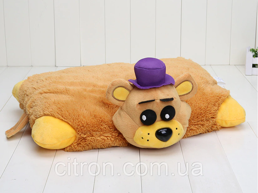 Подушечка - игрушка Фредбер Аниматроники 5 ночей с Фредди 44*35 см ...