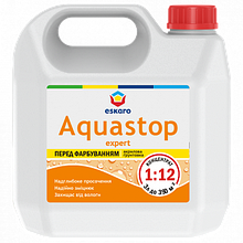 Мелкодисперсная глибокопроникаюча грунтовка-концентрат Eskaro Aquastop Expert 10л