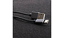 USB кабель Aspor A133 Type-C Nylon, 2.4A/ 1.2м, фото 2