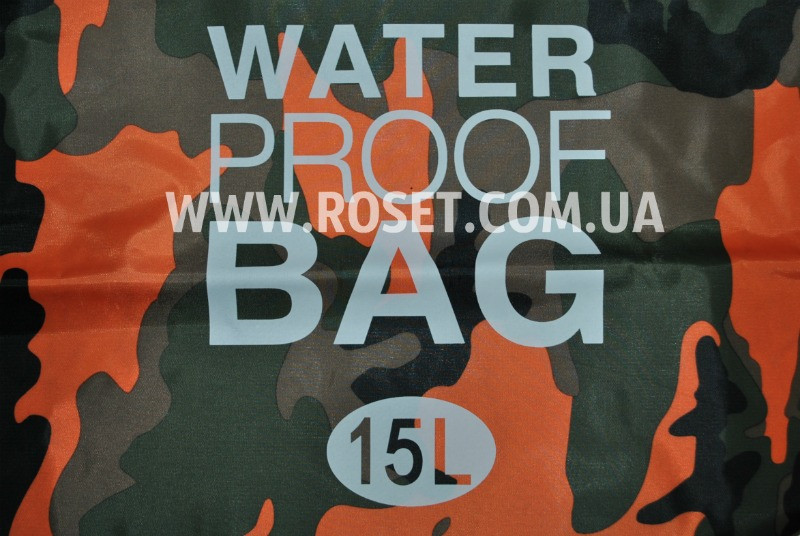 Водонепроницаемый мешок Water Proof Bag 15 литров - фото 3 - id-p783188674
