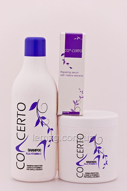 Concerto Protective Vitamin C Набір для фарбованого волосся №3, фото 1