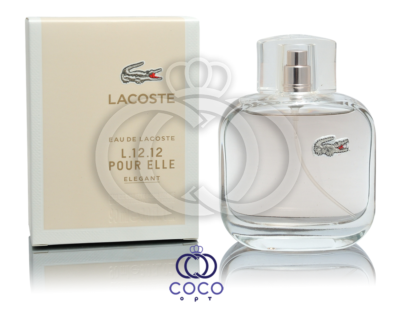 Туалетная вода Lacoste Eau De L.12.12 Pour Elle Elegant