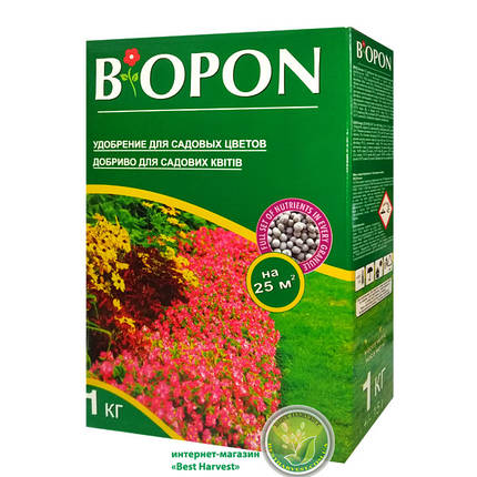 Добриво «Биопон» (Biopon) для садових квітів 1 кг, оригінал, фото 1