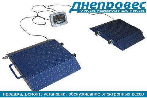 Автомобільні ваги підкладні 20 тонн Дніпровіс PW-20, фото 1