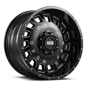 Диски GRID OFF-ROAD GD-3 Gloss Black Milled