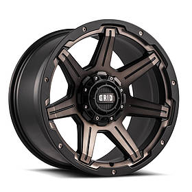 Диски GRID OFF-ROAD GD-6 Metallic Dust with Matte Black