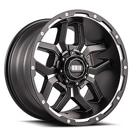 Диски GRID OFF-ROAD GD-7 Matte Black Milled