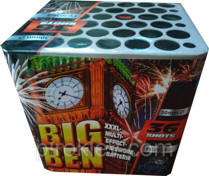 Салютна установка BIG BEN FC3036-3 (36 пострілів 30 мм.)