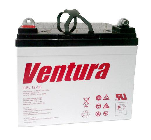 Акумулятор AGM - 33 Аг, 12В гелевий Ventura gpl 12-33