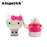 Флеш USB KINGSTICK 32 GB флешка оригинальная Хелоу Китти hello kitty подарок отличный