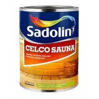 Лак для лазні SADOLIN CELCO SAUNA напівматовий 20, 1 л