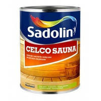 Лак для бани SADOLIN CELCO SAUNA полуматовый 20, 2,5 л