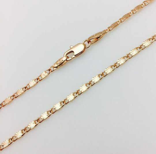 Ланцюжок плетіння Фантазійне, Н-0.3 довжина 60 см, ювелірна біжутерія Fallon Jewelry