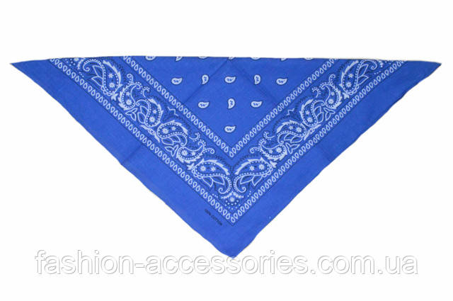Бандана для хлопчика і дівчинки синя Бандана класична синя 3