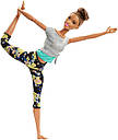 Лялька Барбі йога брюнетка безмежні руху Barbie Made To Move Doll Brunette FTG82, фото 3