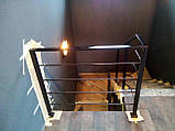Зварні перила для сходів в стилі "Лофт", фото 6