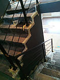 Зварні перила для сходів в стилі "Лофт", фото 8