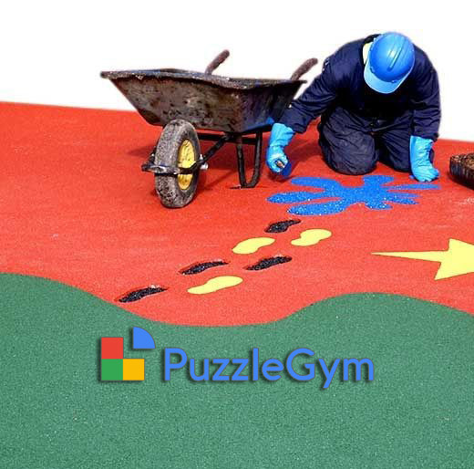 Набор "Мягкий асфальт" желтый 1 м.кв. (10 мм толщина) PuzzleGym: заказ ...