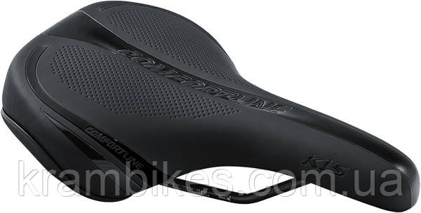 Сідло велосипедне KLS  Comfortline 017 Чорне