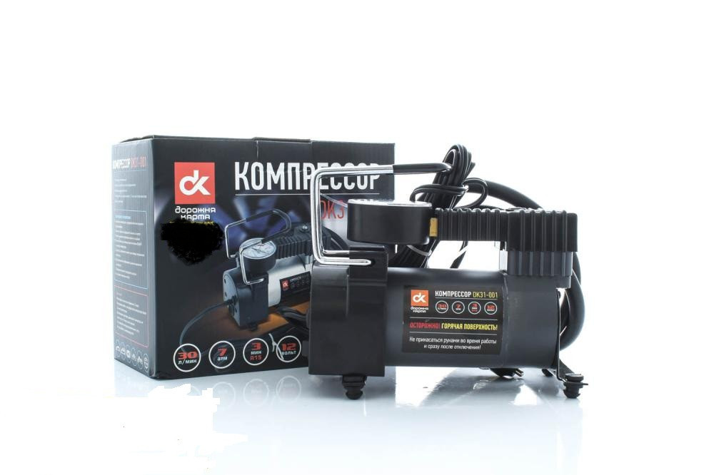 Компресор автомобільний ДК (в прикурювач) DK31-001, фото 1