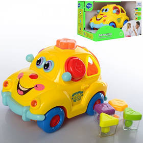 Гра 9170 UA Автошка,машинка, музика (українська), світло, їздить, сортер, на батарейці, в коробці, 23,5-15,5-15см