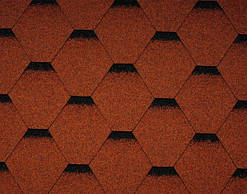 Бітумова черепиця BMI-Icopal Фінляндія Бітумова черепиця Tema Shadow. Тривимірний вигляд даху. Живе забарвлення, створене за допомогою двоколірної технології, надає поверхні цікавого тривимірного вигляду. Елегантне рішення для будь-якої покрівлі.