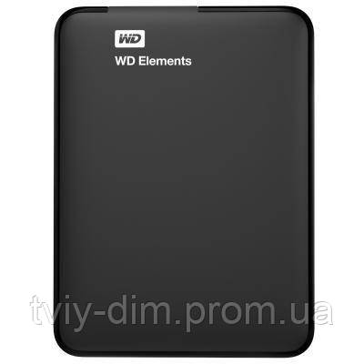 Зовнішній вінчестер 2ТB WD 2.5"/BLACK WDBU6Y0020BBK-WESN Elements USB 3.0 БН (код 654535)