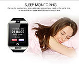 Смартгодинник (Smart Watch) Розумний годинник Q18 silver, фото 9