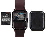 Смарт-годинник (Smart Watch) Розумний годинник DZ09 gold, фото 11