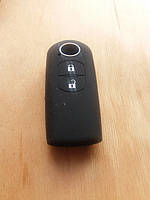 Чехол для авто ключей Mazda (Мазда) 2 кнопки смарт