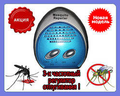 «АВТОНОМНИЙ» ТРЕХЧАСТРИЙ УЛЬТРАЗВУКОВИЙ ВІДПУГУНОК КОМАРОВ «ANTI MOSQUITO REPELLER K3969». 5 КВ.М. (TAIWAN).