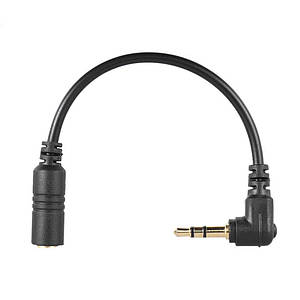 Адаптер для мікрофона, аудіоперехідник з mini jack 3.5 мм (4 pin) на mini jack 3.5 мм (3 pin).