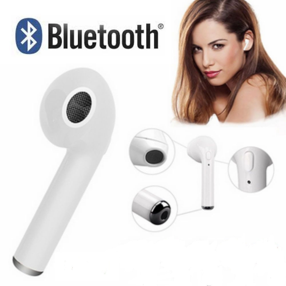 Бездротова Bluetooth гарнітура навушник i7