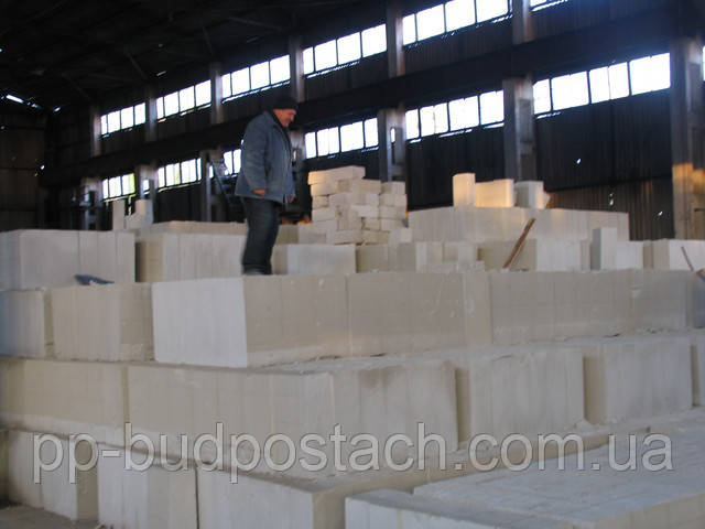 Газоблок Сумы гладкий навал Газоблок Сумы гладкий навал