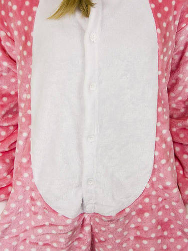Взрослая пижама кигуруми Hello Kitty розовый (Хеллоу китти) р. S-L ...