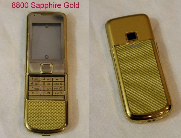 Корпус Nokia 8800 sappire gold корпус