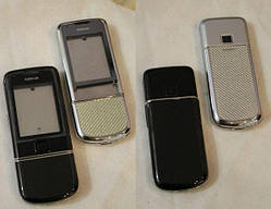 Корпус Nokia 8800 Arte Silver (сріблястий) корпус