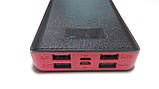 Power Bank UKC m9, 50000 mAh, black, x4 USB, Lightning (Репліка, Китай, 5000 mAh за фактом), фото 4
