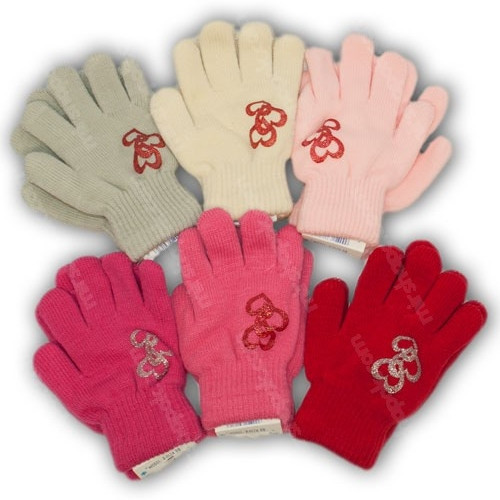 ОПТ Рукавички дитячі, р. 15 (7-8 років), виробник Польща (6 шт./набір), фото 1