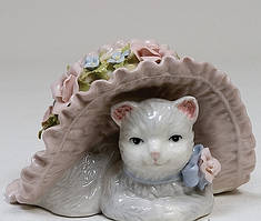 Порцелянова музична фігурка "Кошеня" (Pavone) CMS — 15/55