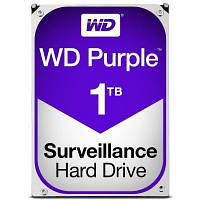 Жесткий диск 3.5" 1Tb Western Digital Purple, SATA3, 64Mb, 5400 rpm (WD10PURZ) (код 611325)