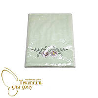 Рушник лицьовий 50*90, ніжно-зелений