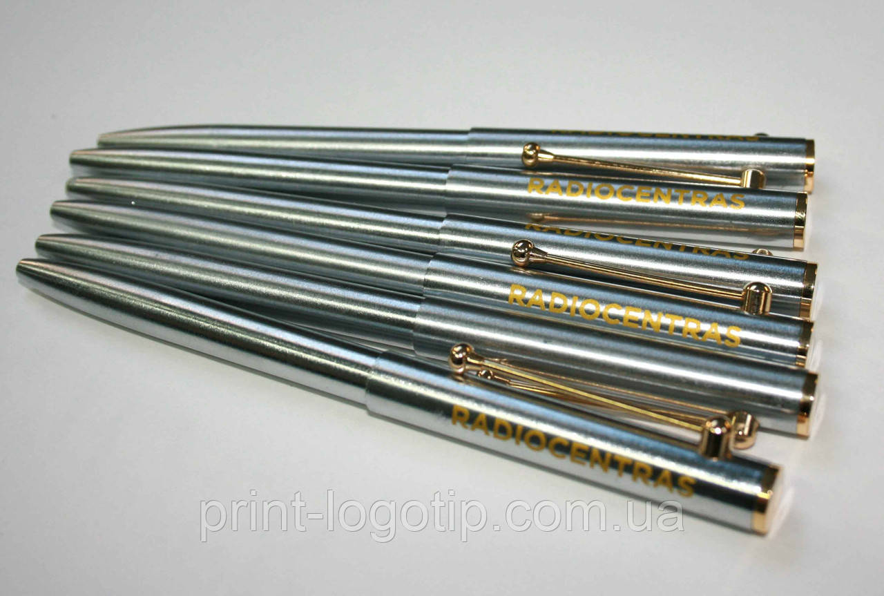 Металлические ручки с гравировкой, ручки металлические под нанесение - фото 1 - id-p64826137